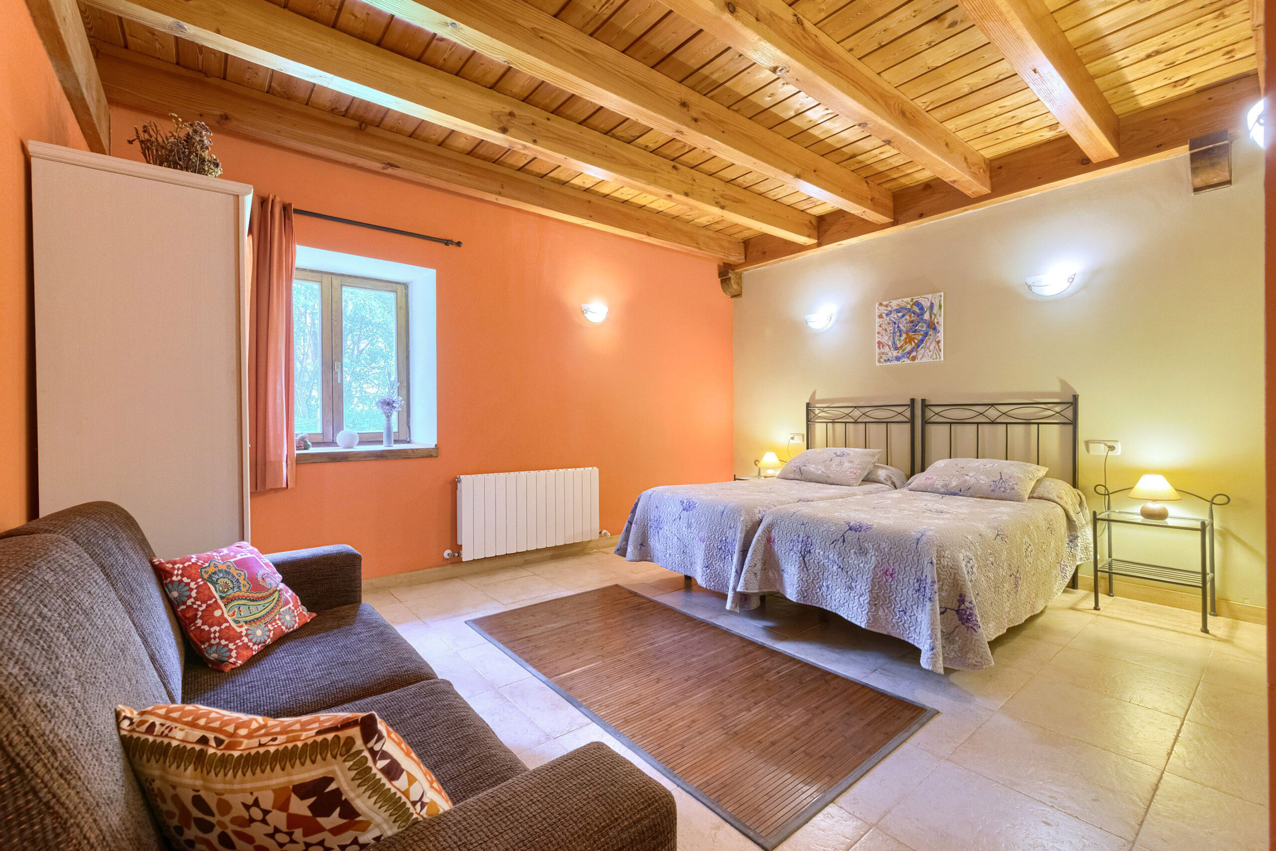 Habitación 2 con dos camas